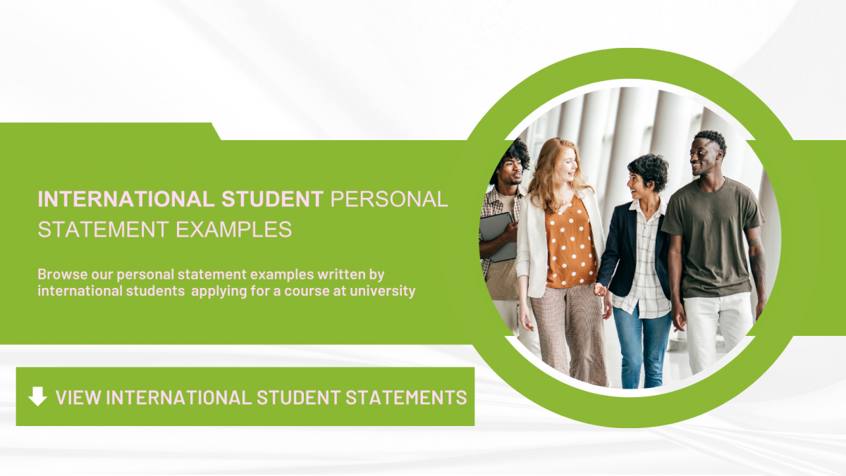 international student personal statement